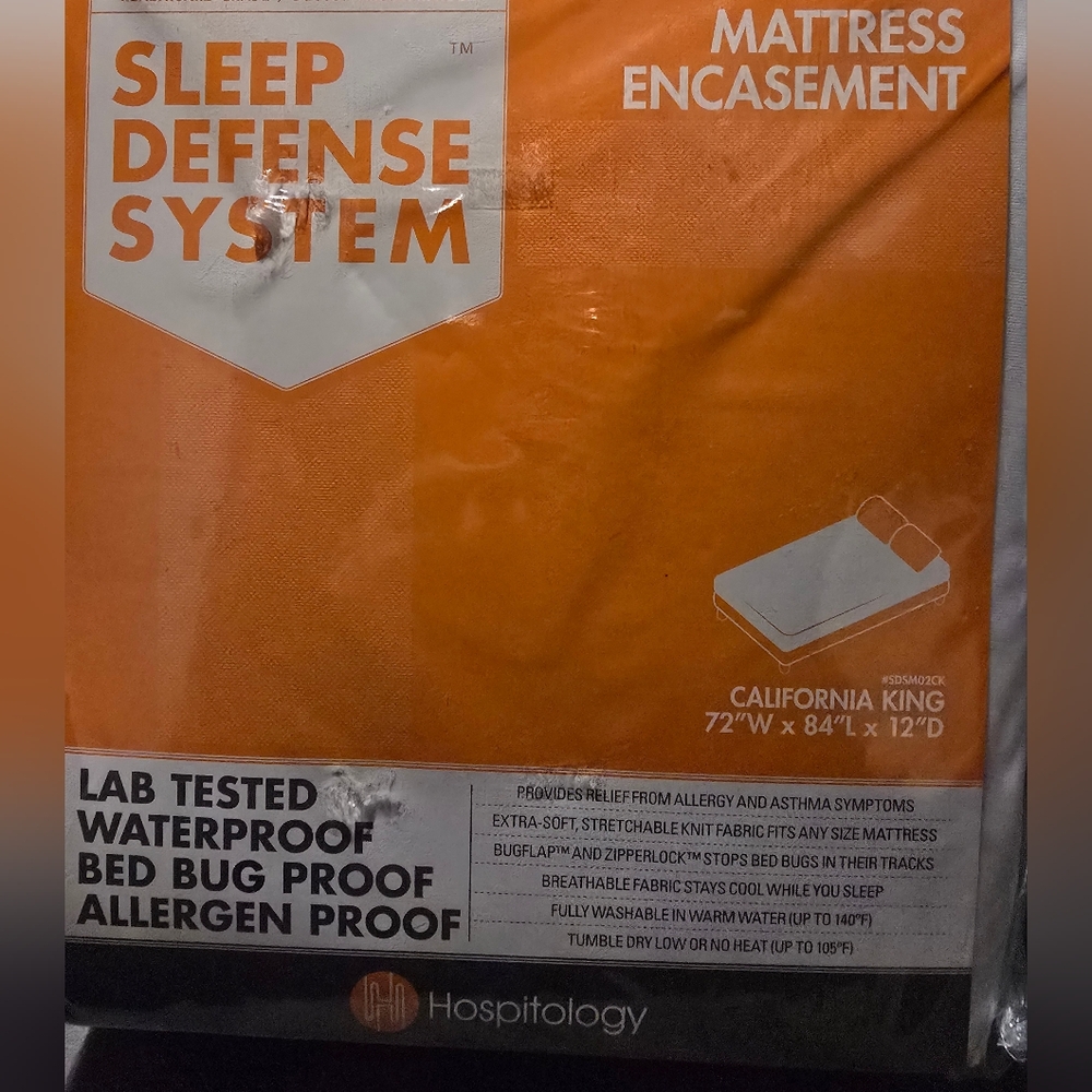 NWT allergy mattress cover